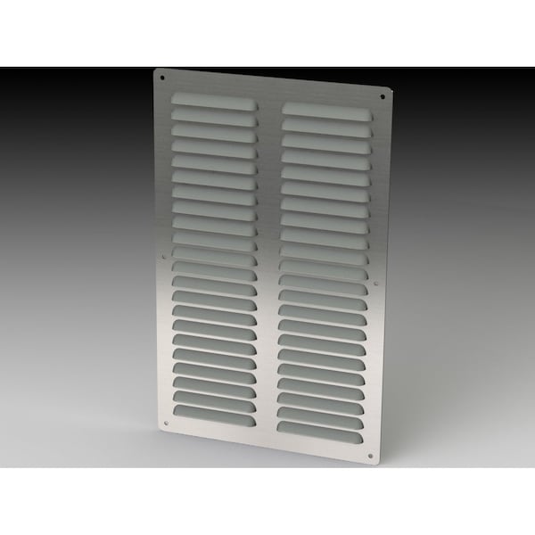 Louver Stand Kit, 15.31 in. H x 9-1/2 in. W x 0.43 in. L, 304 Stainless Steel